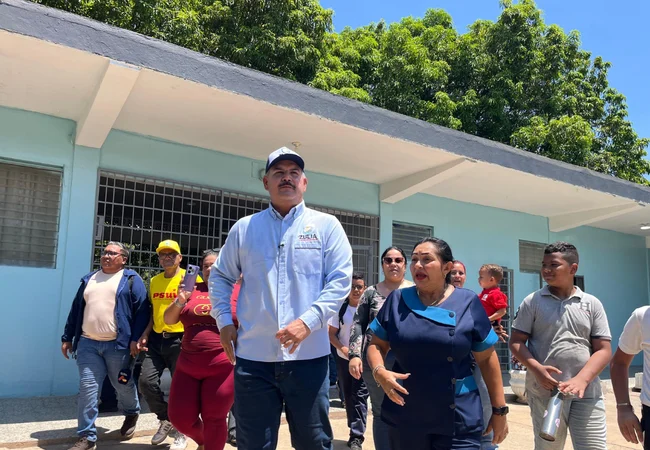 Avanza la rehabilitación integral de la Escuela Marco Tulio Andrade en la parroquia Raúl Leoni