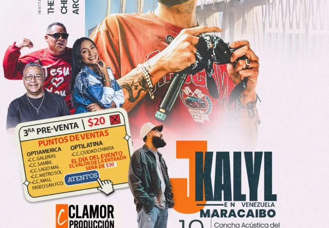 JAY KALYL estará en el Ana María Campos en un concierto para bendecir la ciudad