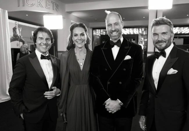 Los príncipes de Gales asistieron a la presentación de «Digger» durante el Royal Film Performance en Londres