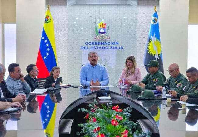 Gobernador Luis Caldera preside sesión del Consejo Regional de Economía para impulsar el desarrollo del Zulia