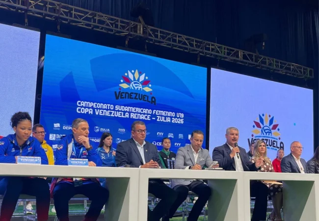 Maracaibo vive la fiesta del voleibol continental con la presentación oficial del Sudamericano Femenino Sub-19