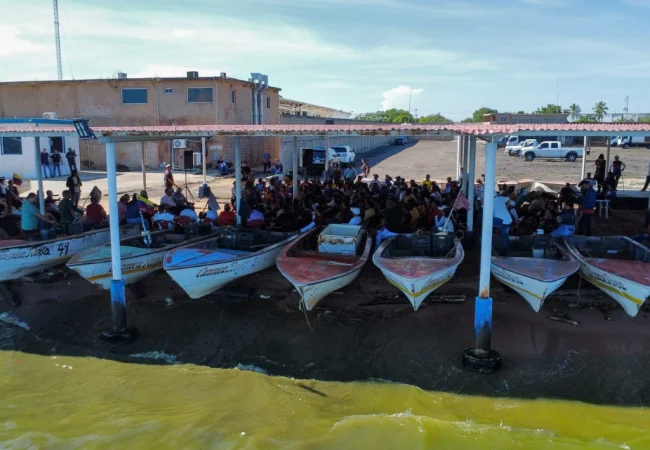 Minpesca lidera encuentros con pescadores y procesadores de cangrejo azul en Zulia