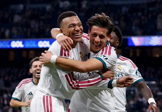 Real Madrid golea al Leipzig en Champions League y llega con pleno de victorias al Clásico