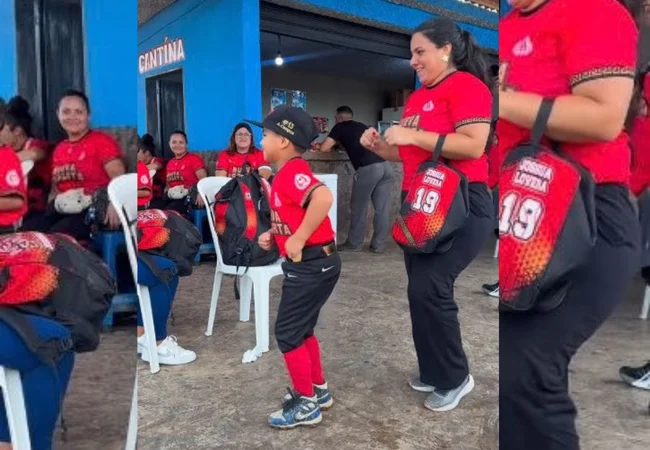 ¡SUÉLTALO, CAMIÓN!: Pequeño beisbolista celebra triunfo bailando guaracha a la perfección en Lara