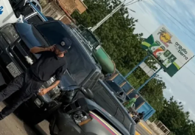 Colisión múltiple dejó varios heridos cerca del Kilometro 4