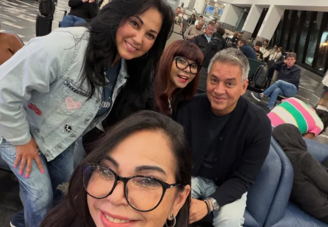 Un encuentro zuliano: Daniel Sarcos coincide de madrugada en un aeropuerto con "Las Morillo"