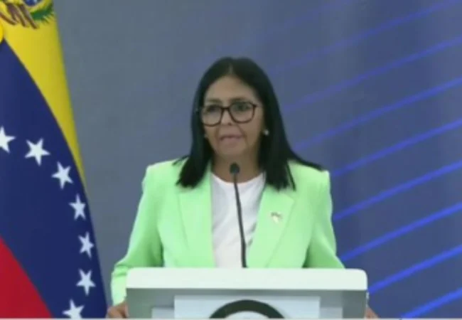 Delcy Rodríguez anuncia que la Navidad iniciará en Venezuela el próximo 1-Nov